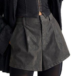 Free People Roma Vegan Suede Shorts